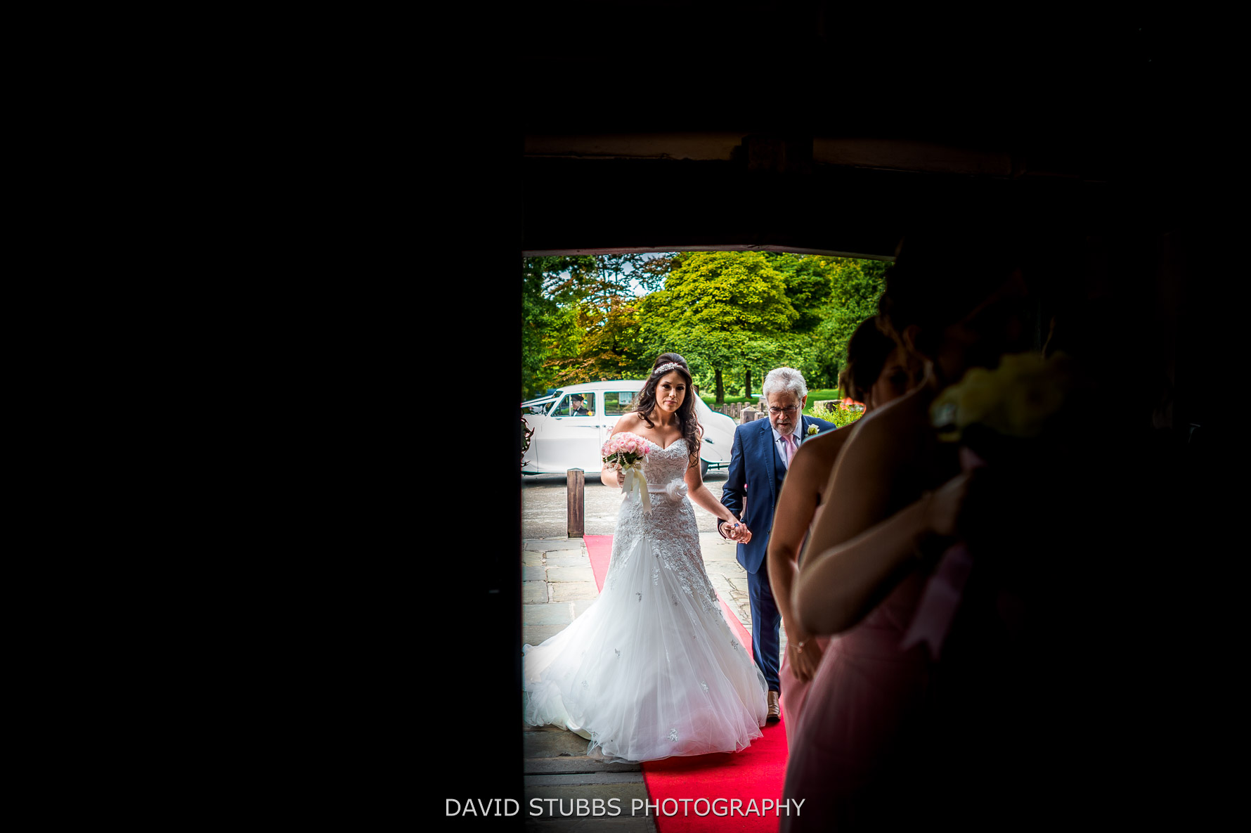 entrance of the barn