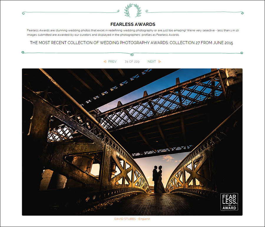 second fearless award