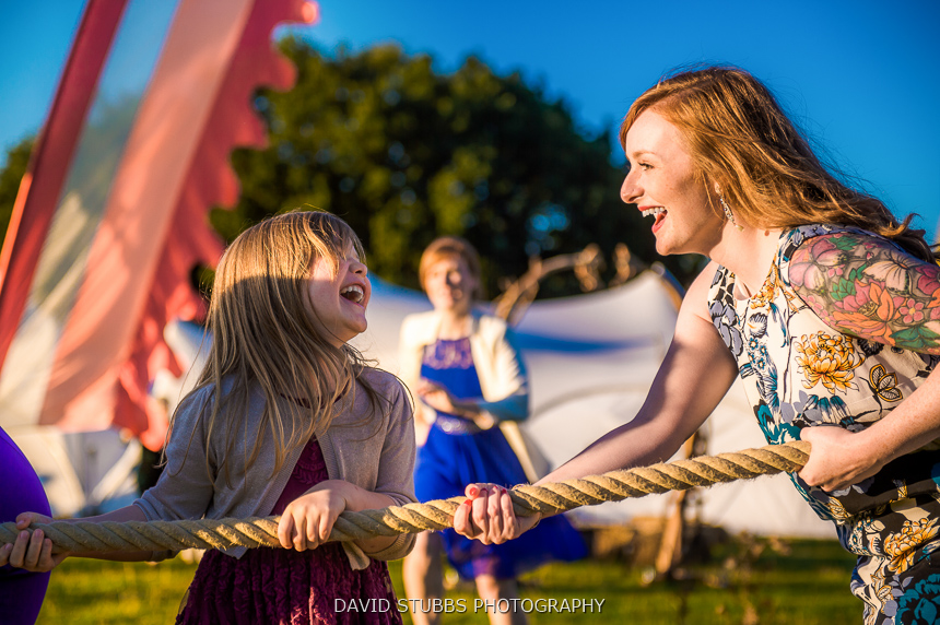 tug of war wedding