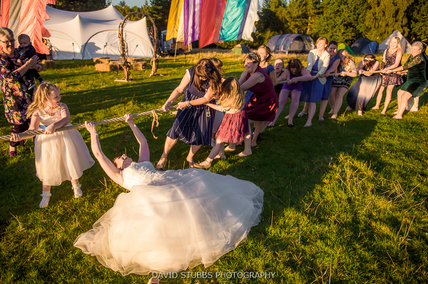 delamere wedding fun