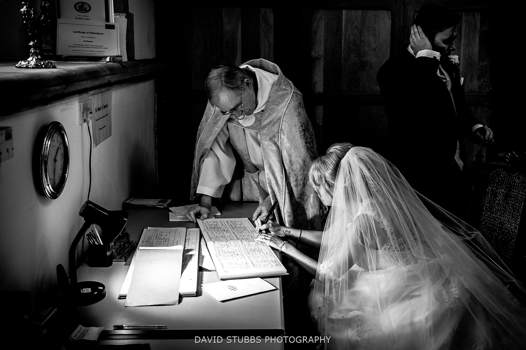 confirm the marriage