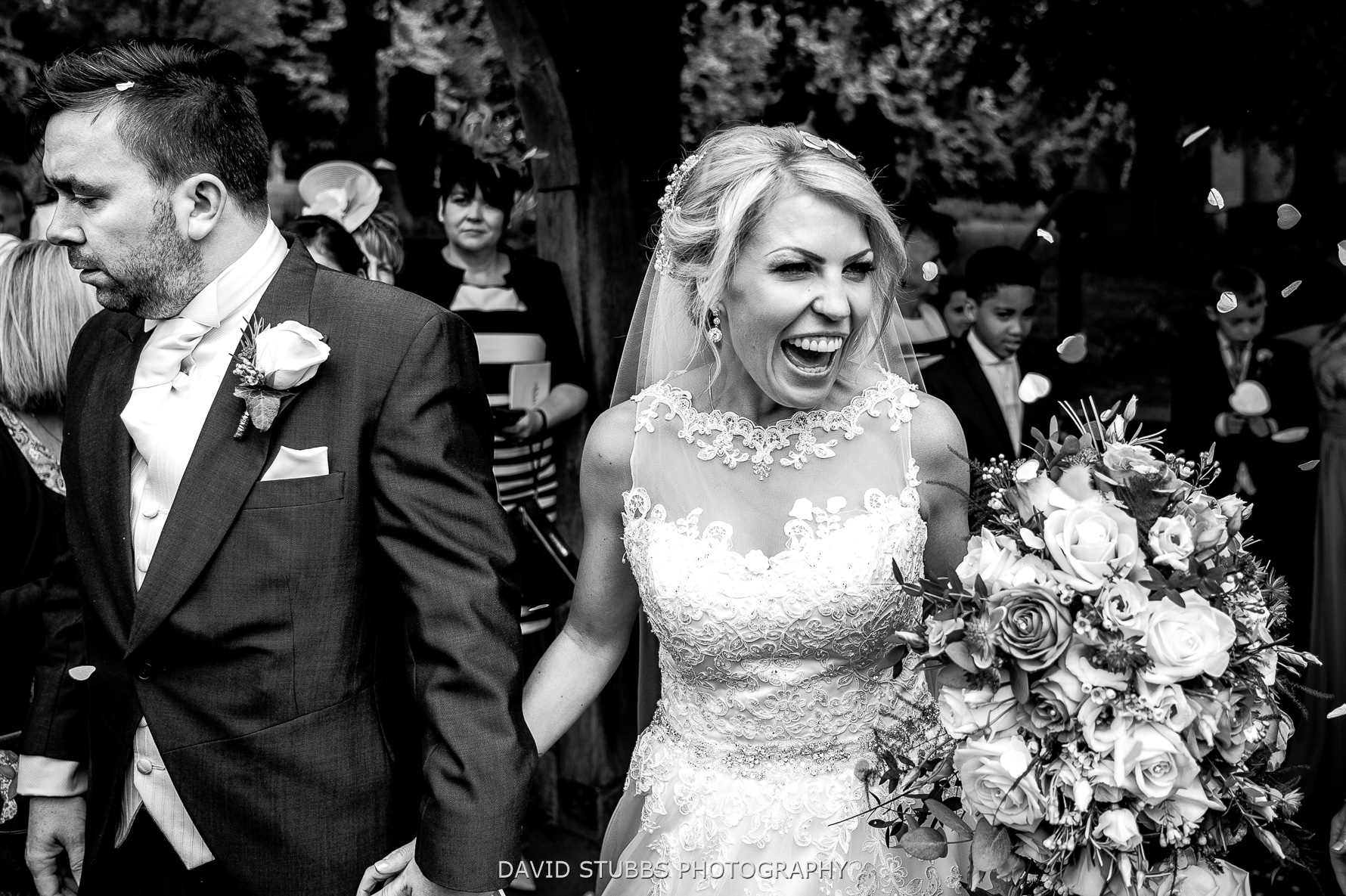 confetti en route to marriott