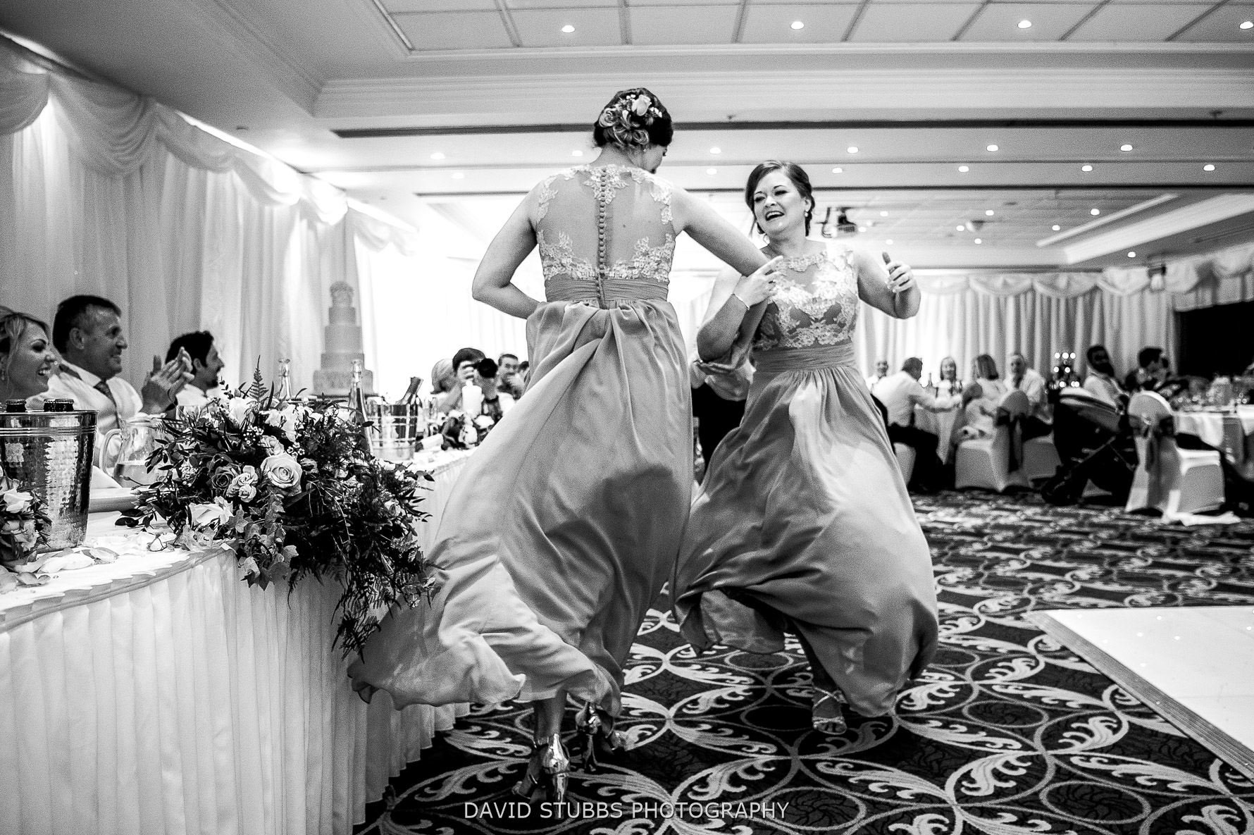 bridal party go for it