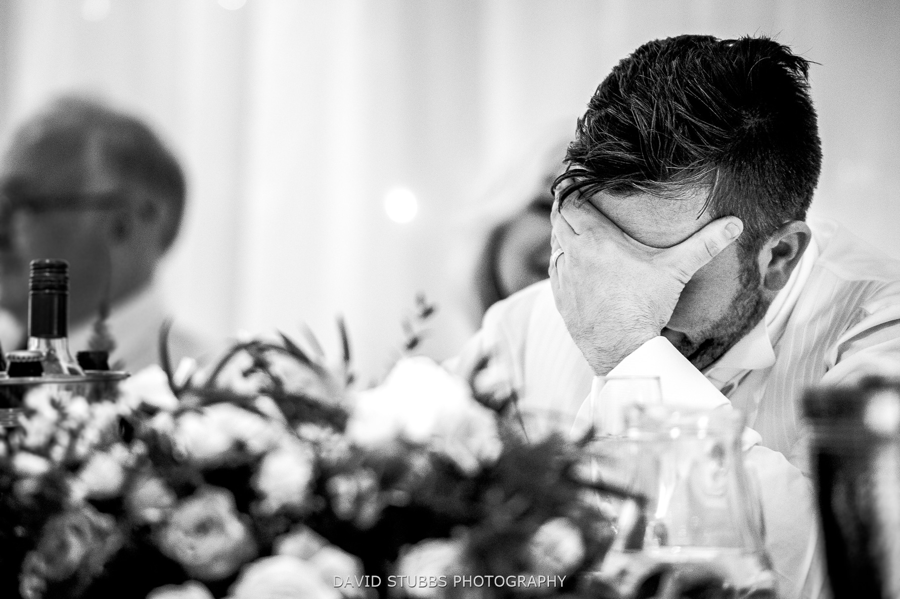 embarrassed with speech