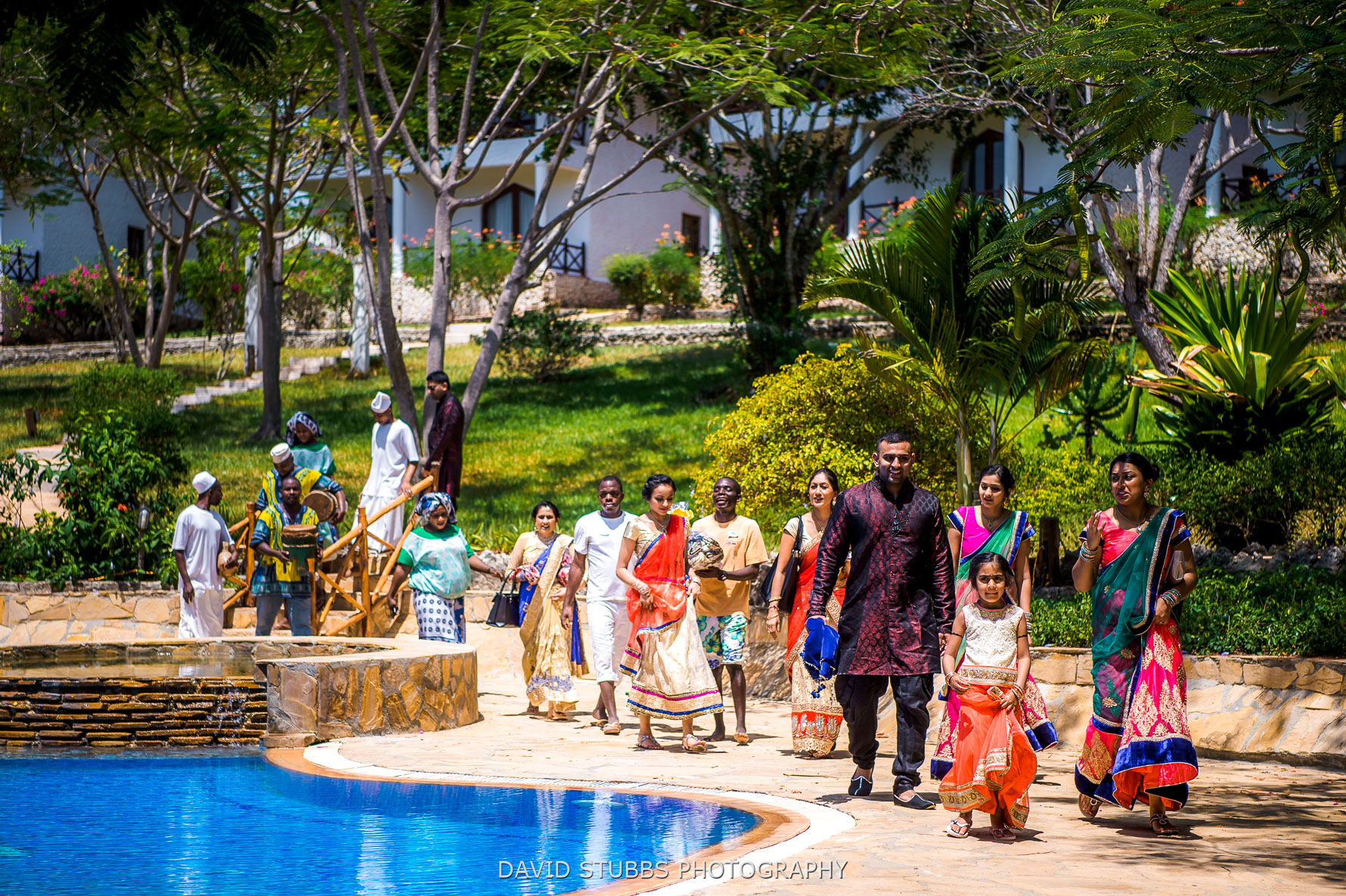 guests arriving
