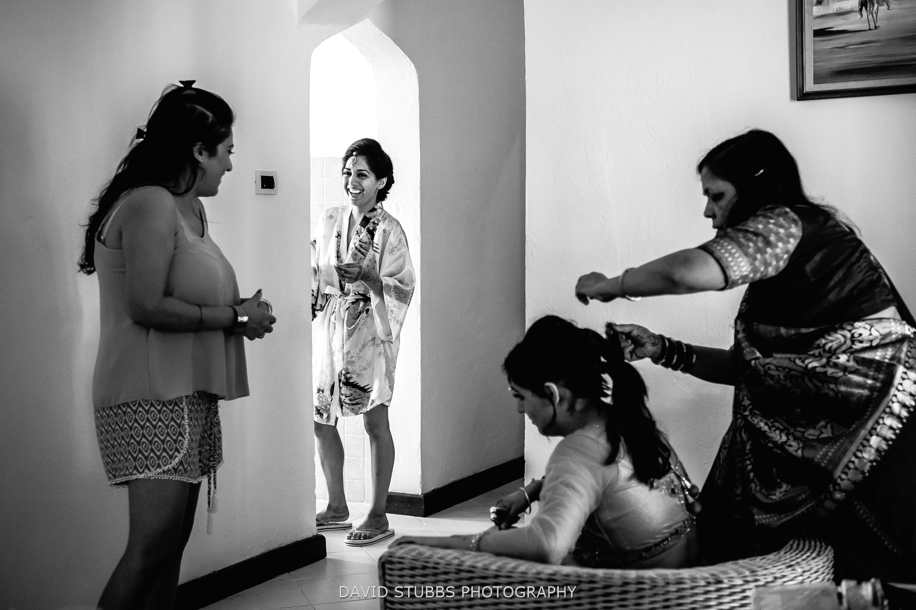 bridemaids in the morning