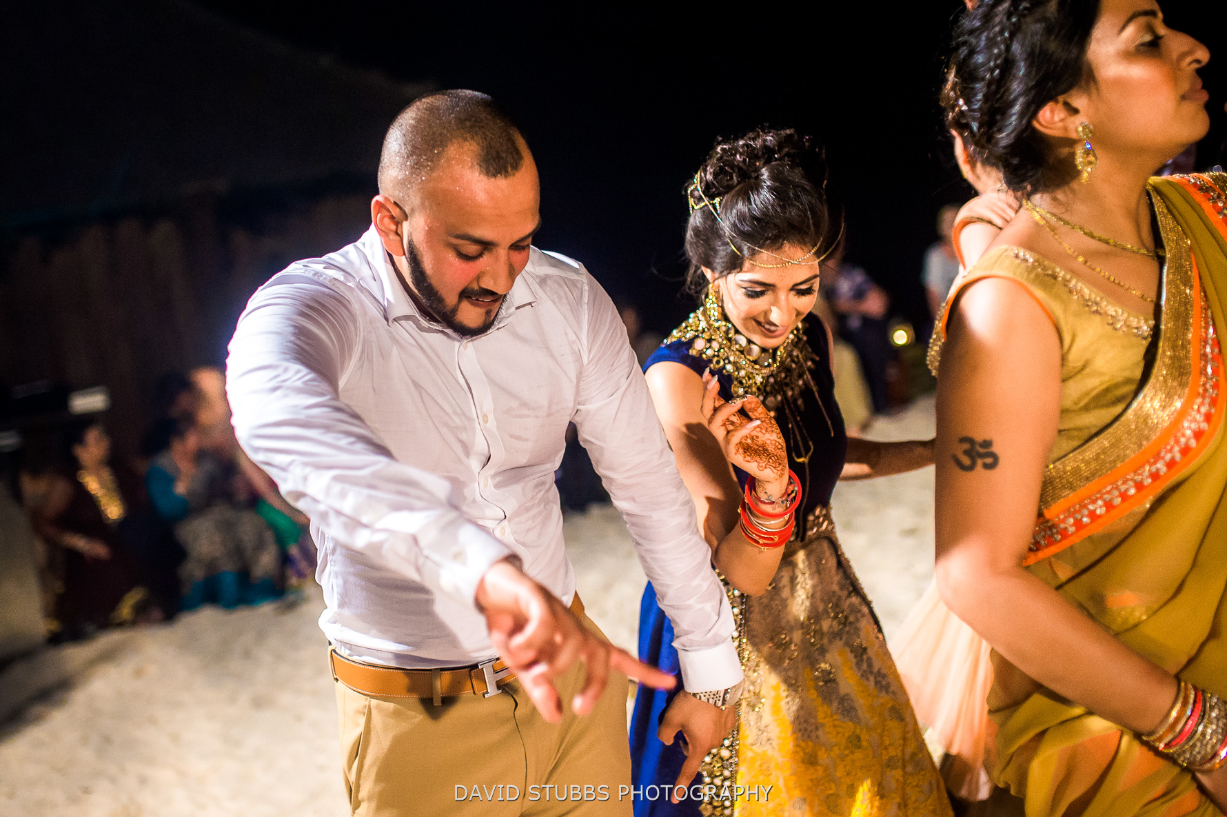 bride and groom dance