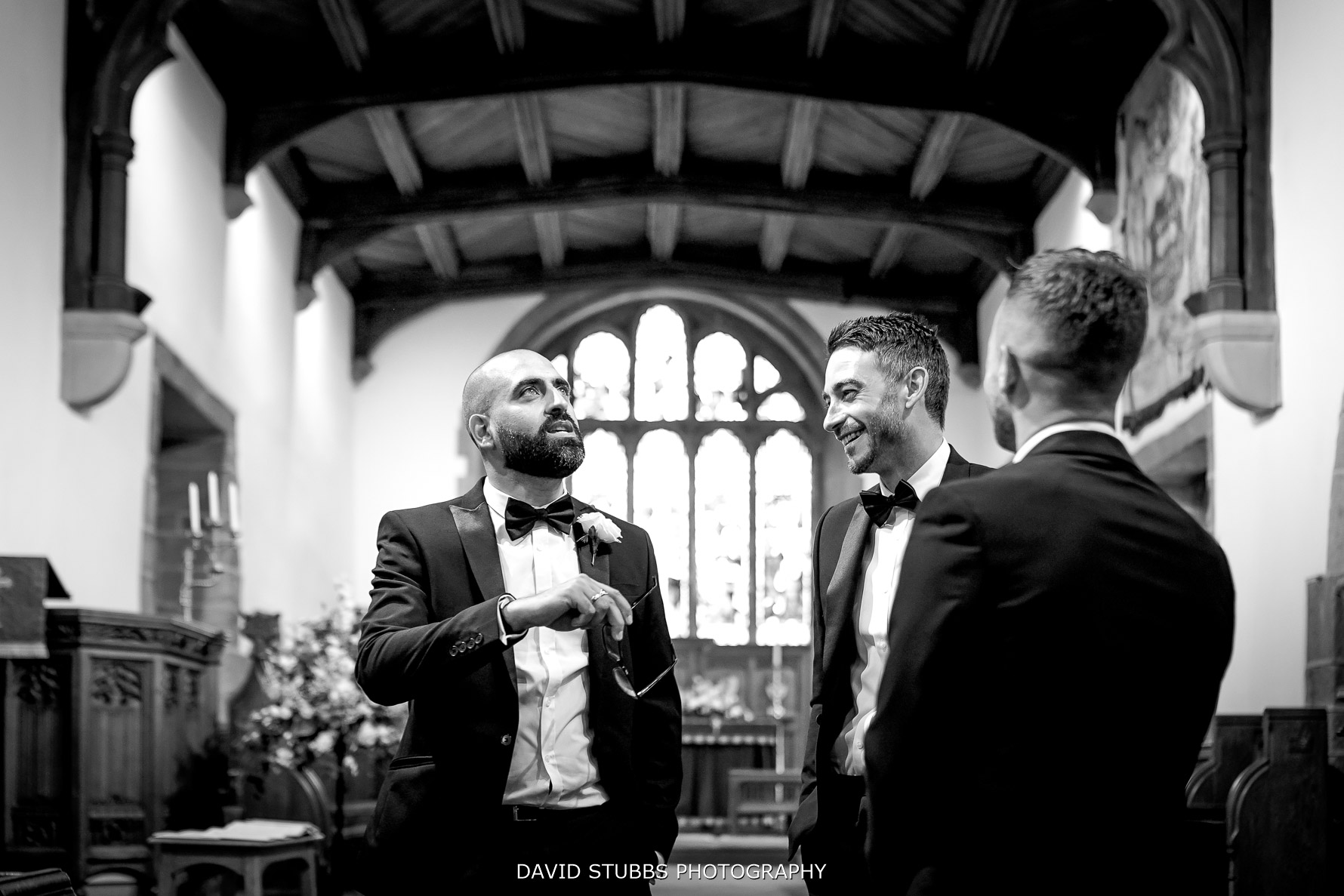 groom waiting for his marriage