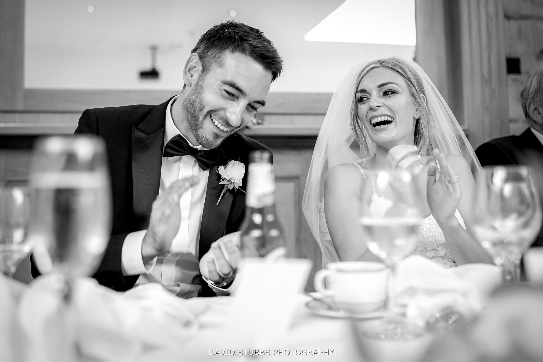 bride and groom as newlyweds