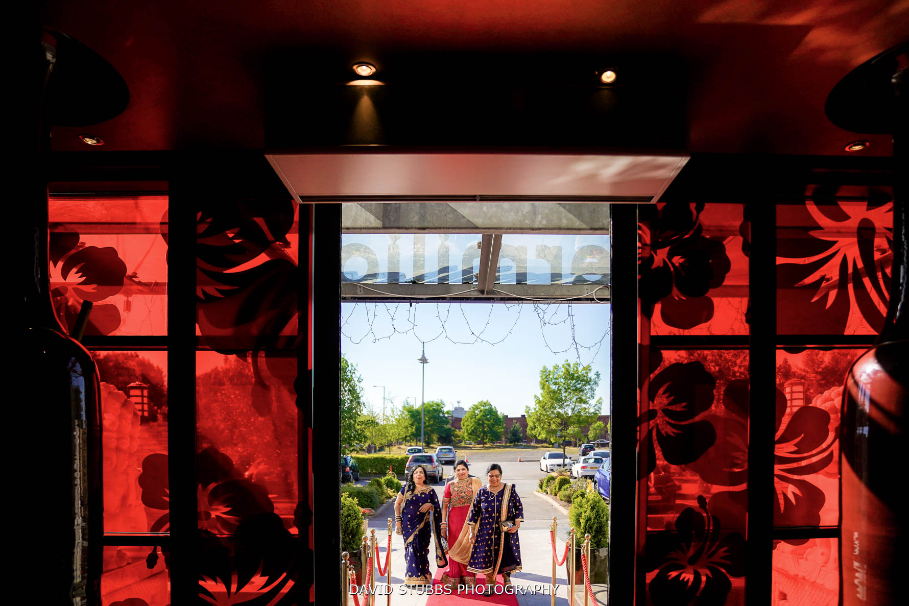 guest arriving at the vermilion