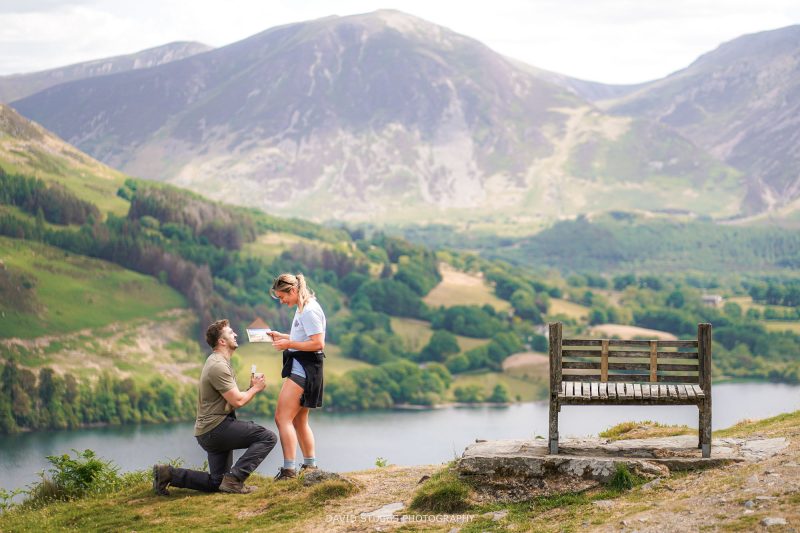 Proposing in the Lake District
